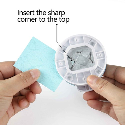 Ecraft 12" Guillotine Paper Cutter & Paper Corner Rounder Punch 3 in 1 (R4mm, R7mm, R10mm)
