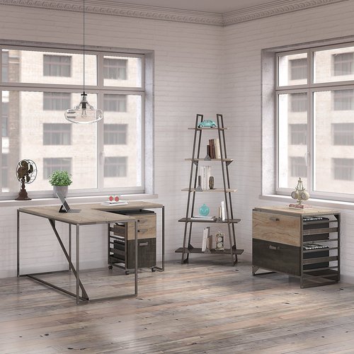 Bush Furniture 3 Drawer Mobile Pedestal