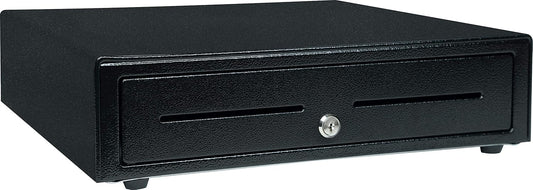 Star Micronics CD4-1616 Cash Drawer - 5 Bill & 5 Coin Slots with 2 Media Slots | 16" x 16" - Black