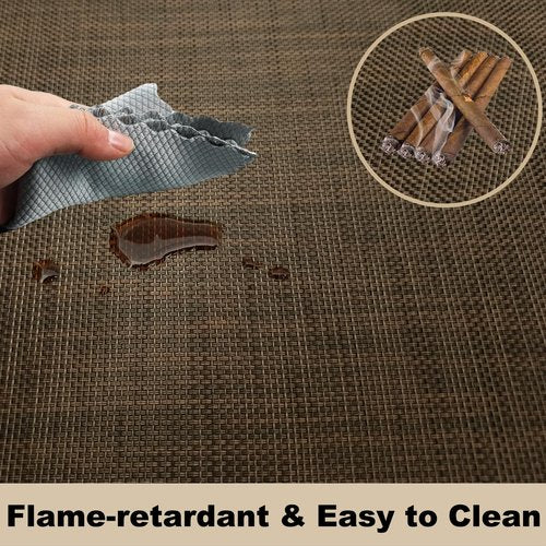 Chair Mat for Hardwood Floor, 59 x 48 inches Heavy Duty PVC Desk Chair Mat for Office Home, Non-Slip Tile Lamiate Floors Protector for Computer Chair