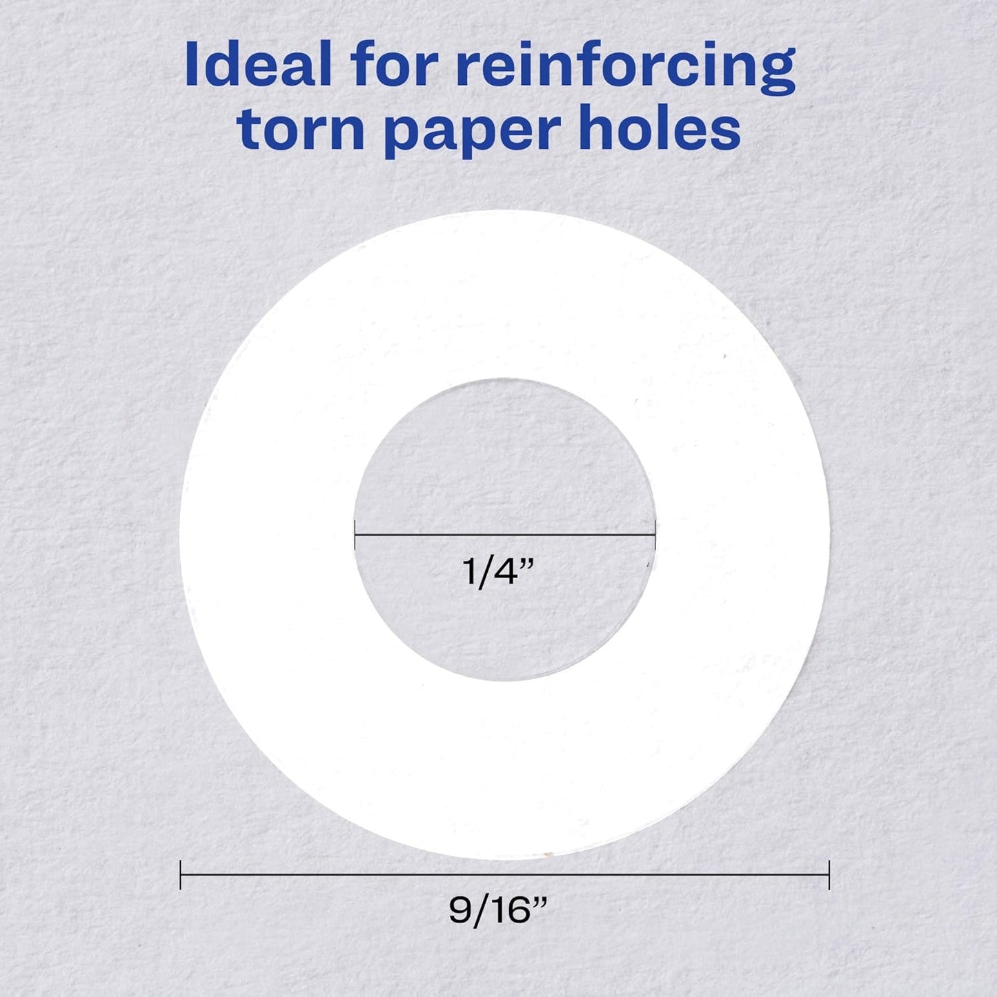 Avery Hole Reinforcement Label Stickers - White, 2,000 Total Labels for Durable Document Protection