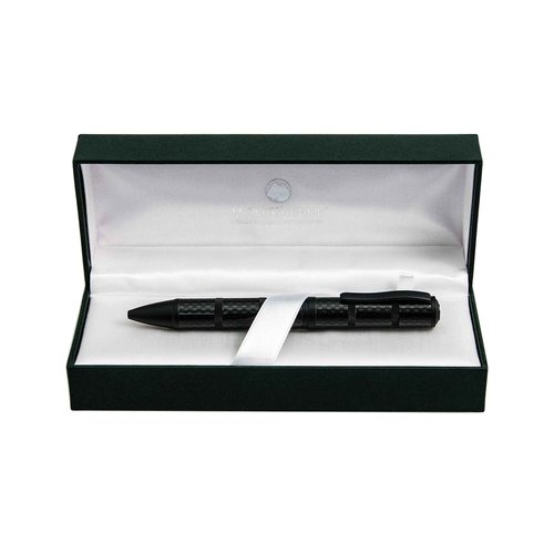 MONTEVERDE Carbon Fiber Pen Ballpoint Pen (MV41595), Black