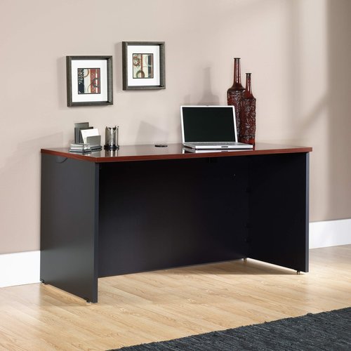 Sauder Via Collection Credenza, Classic Cherry finish