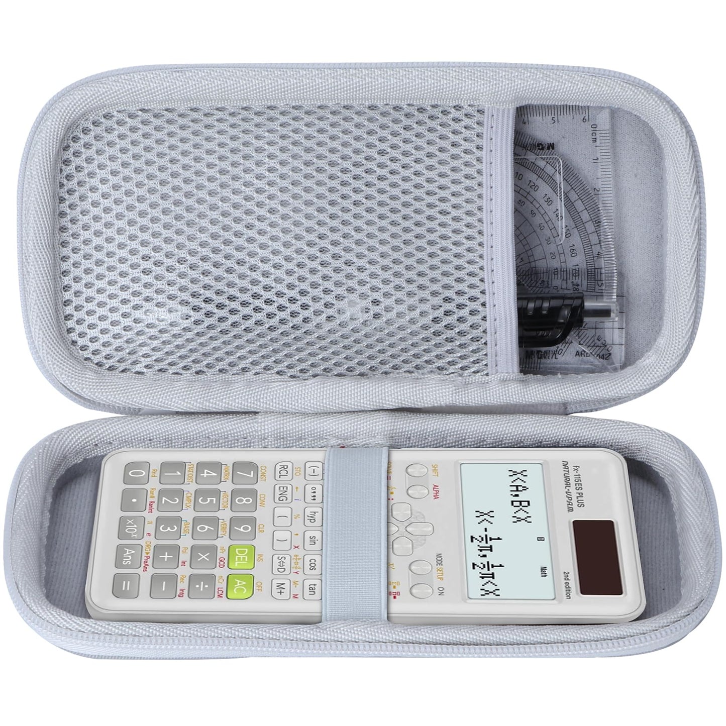 Peyyargo Case Compatible with Texas Instruments TI-30XIIS /TI-30XS /TI-30Xa /TI-36X Pro/Casio FX-115 ESPLUS2 2nd Edition/FX-991 ES Plus-2nd Edition/FX-82 ES Scientific Calculator (Case Only) - White