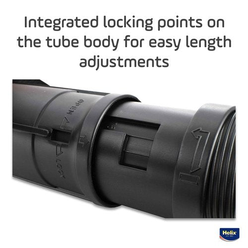 Helix - Large Expanding Document Tube - Water and Light Resistant - 3in Diameter - 24-40 Inches Extendable Length