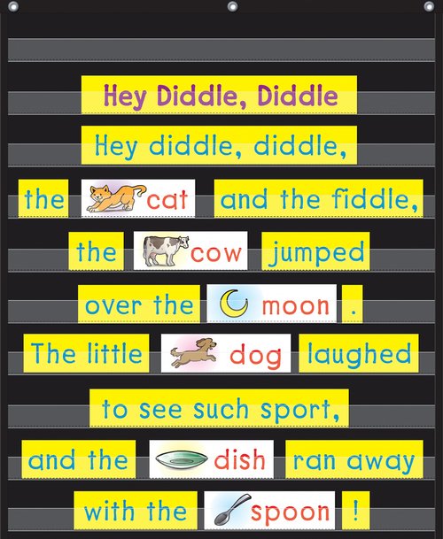 Teacher Created Resources, Black 10 Pocket Chart (TCR20744)