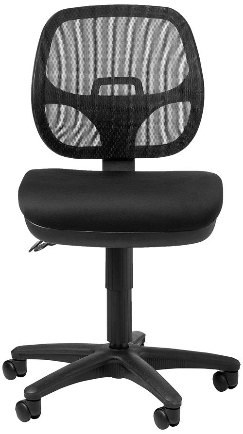 Office Star ProGrid Breathable Back Adjustable and Ergonomic Office Task Chair with Built-in Lumbar Support, Coal FreeFlex Fabric