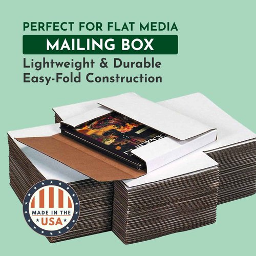 Boxes Fast Small Business Packaging, Shipping Box 12.5" x 12.5" x 1" Bulk | Cardboard, Gift, Storage, Large, Double Wall Corrugated Boxes