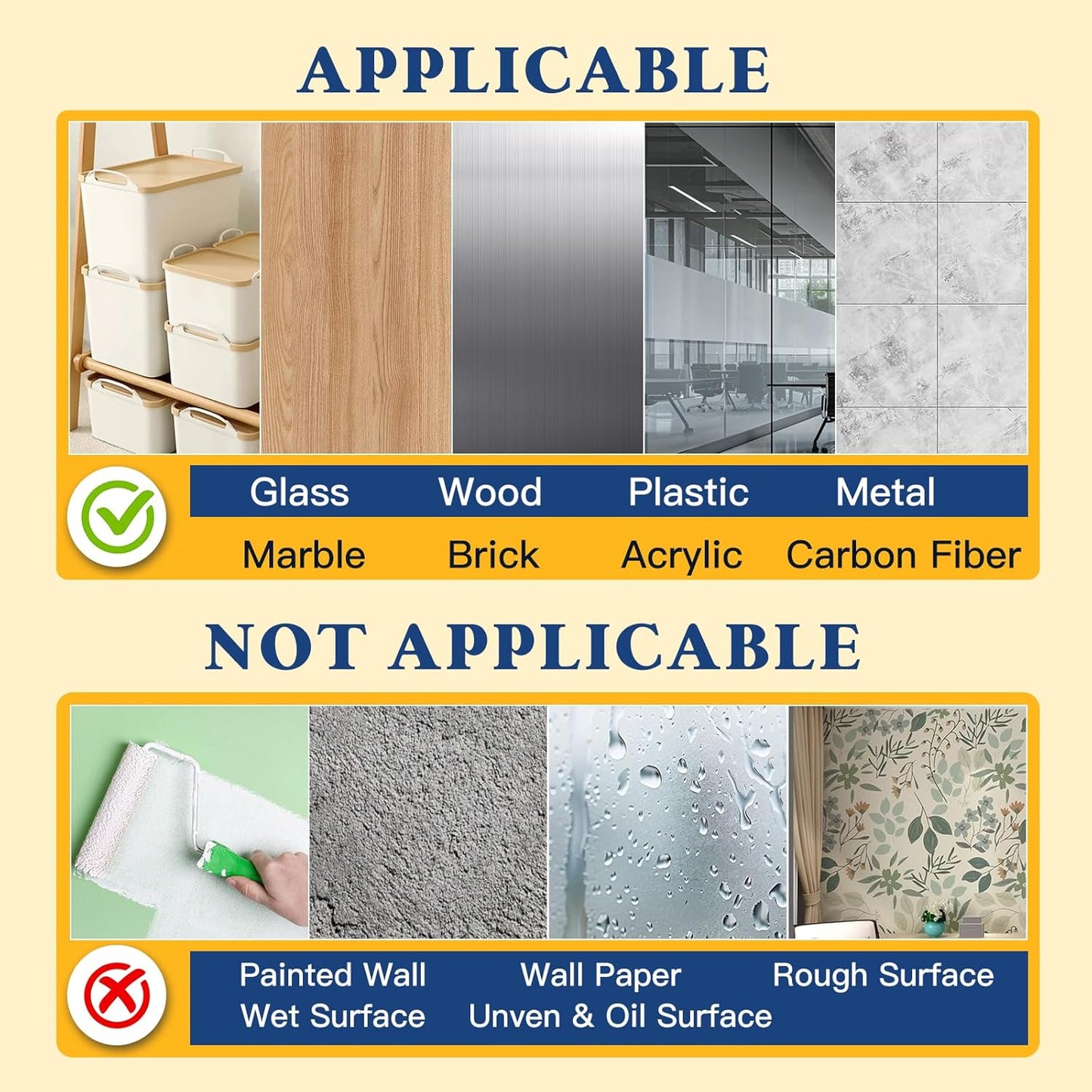 Vimiroo Clear Sticky Dots - Heavy Duty Removable Adhesive Strips for Walls | 168 Double-Sided Tape Dots