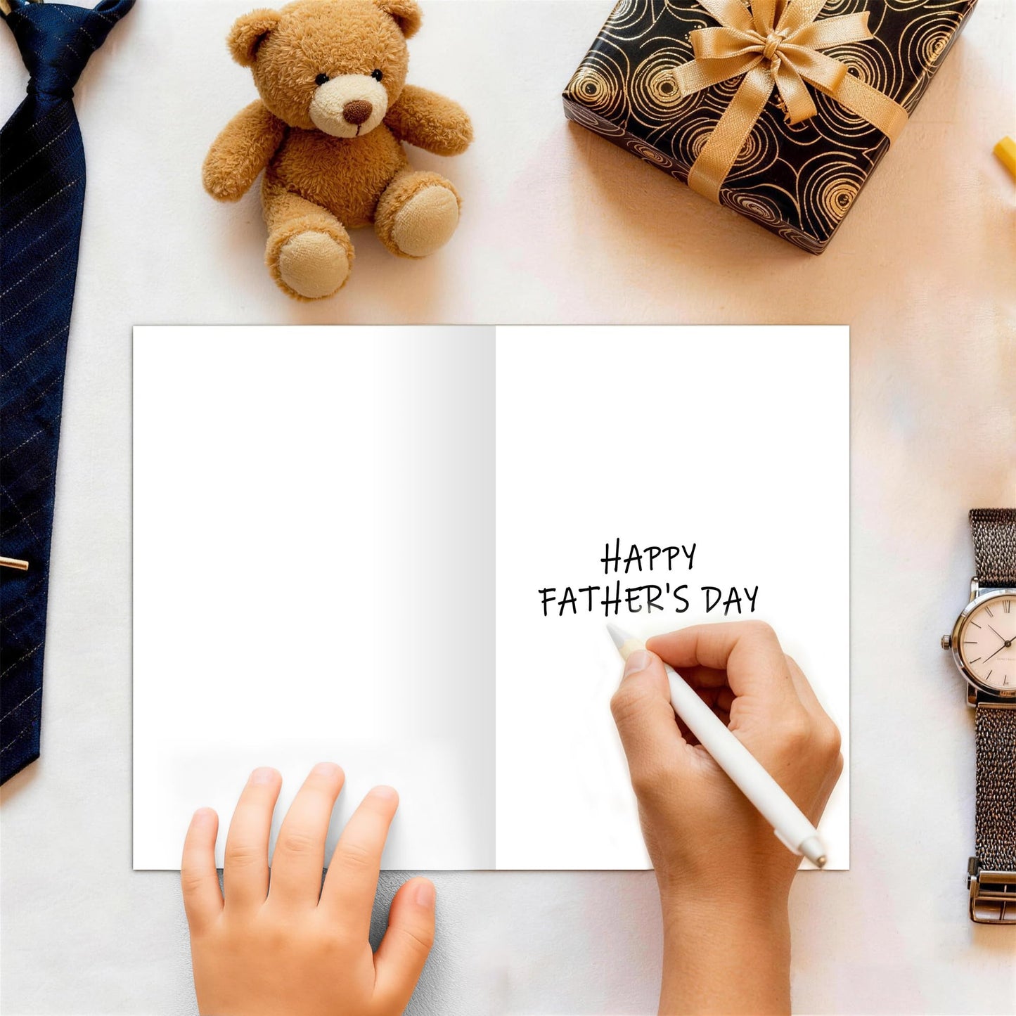 Blumon Father's Days Confession Card，Happy Fathers Day Card for Husband Boyfriend from Wife Girlfriend, Warm Father's Day Card