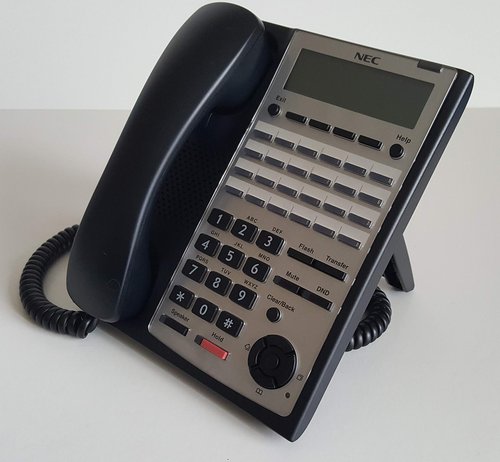 NEC IP4WW-24TXH-B-Tel - Telephone Digital 24-Button Backlit Dialpad Telephone (Black) Model Number IP4WW-24TXH-B-TEL(BK) - 1100063