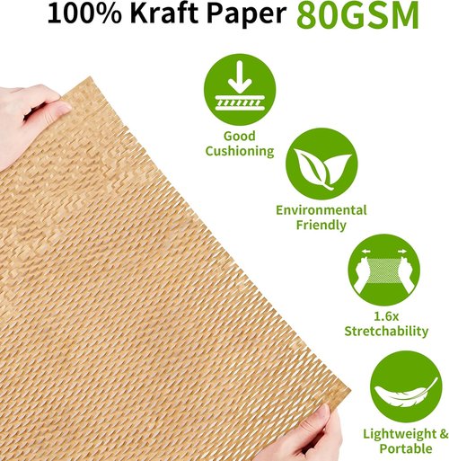 JARLINK Scratch Off USA Map Poster Bundle - Eco-Friendly Packing Paper & 20 Fragile Stickers