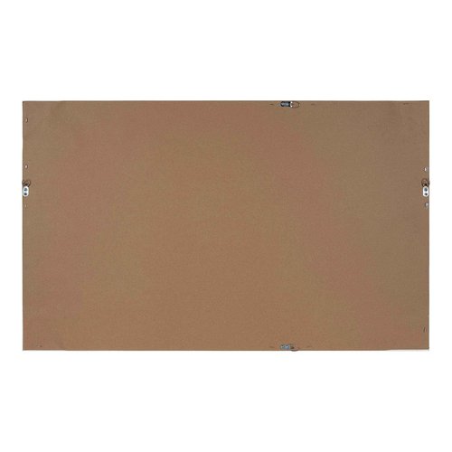 DesignOvation Bosc Transitional Magnetic Chalkboard, 27.5" x 43.5", Black, Sleek and Decorative Chalkboard for Display and Organization