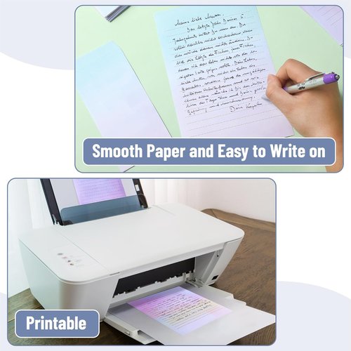 Mr. Pen Stationery Set - 30 Letter Writing Papers with 18 Envelopes | Cute 8.18 x 5.5 Inch Design