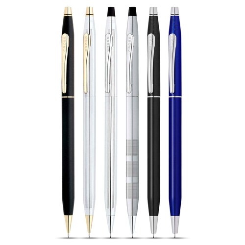 Cross Classic Century Black Lacquer 0.7mm Pencil with Chrome Appointments