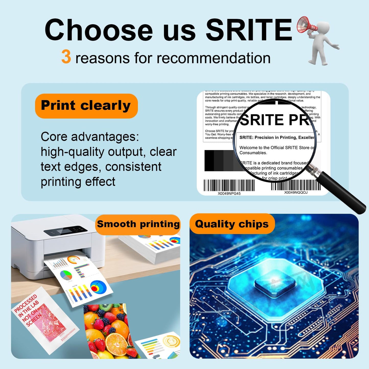 SRITE SP1 SP01 SP-1 Sublimation Ink Cartridge High Capacity Compatible with SP01BKS SP01CS SP01MS SP01YS for Brother SP-1 Sublimation Printer (5-Pack)