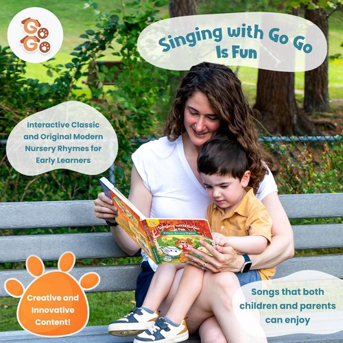 GO GO Creative Nursery Rhymes - Musical Books for Toddlers 1-3 | 9 Songs & Sound Features
