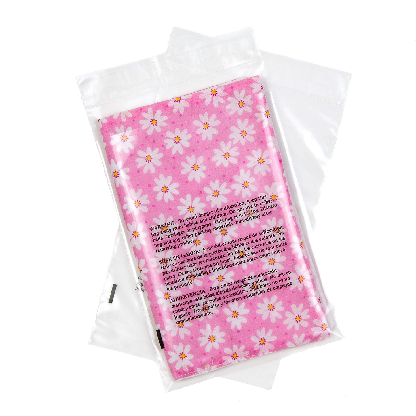 5x7" Clear Resealable Poly Bags with Suffocation Warning - 200 Pack - Self-Seal Plastic Packaging Bags for Shipping, Retail & Storage - Retail Supply Co
