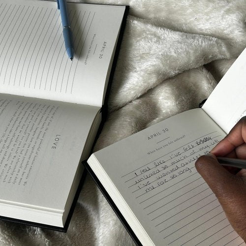 INSIDE THEN OUT Better Every Day Journal - Guided Daily Journal With 365 Pre-Dated Prompts for Self Love, Reflection, Growth, Gratitude, Discovery, Wellness, Healing, Self Help, and Mindfulness - Self Care Routine & Mental Health Gift for Women Men