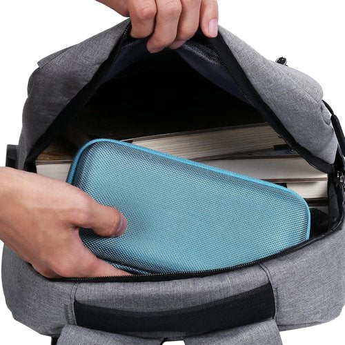 Khanka Carrying Case - Light Blue for Texas Instruments TI-30Xa, TI BA II Plus, TI-30XIIS, TI-30XS MultiView & TI-36X Pro