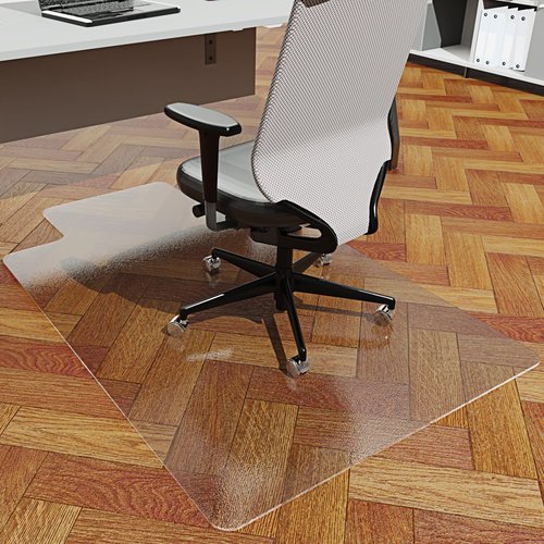 Office Chair Mat for Hardwood Floor, 36"x48" Office Floor Mat for Carpet Rolling Chair Heavy Duty Protector for Low Pile Carpet (Rectangle with Lip)