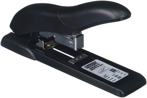 Esselte Rapid. Eco HD 80 Heavy-Duty Stapler, 80-Sheet Capacity, Black (73159)