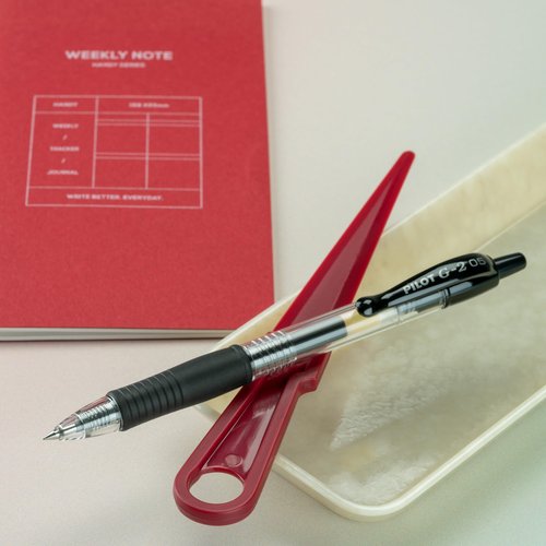 Pilot, G2 Premium Gel Roller Pens, Extra Fine Point 0.5 mm, Pack of 12, Black
