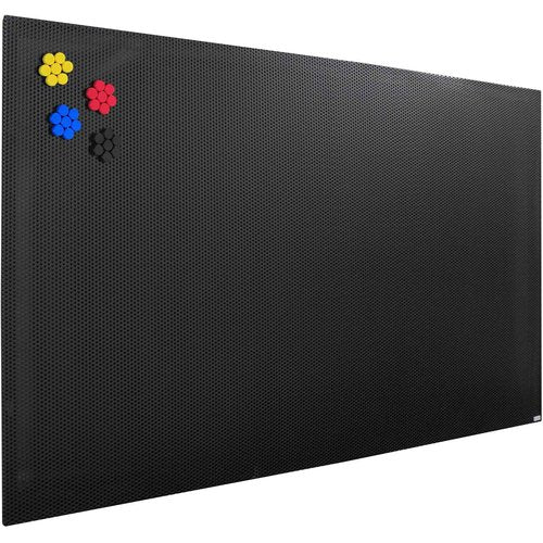 JILoffice Bulletin Board, Magnetic Board 36 x 24 Inch, Great Wall Mounting Board with 40 Magnets, Decorative Board for Photos and Messages for Office Home and School