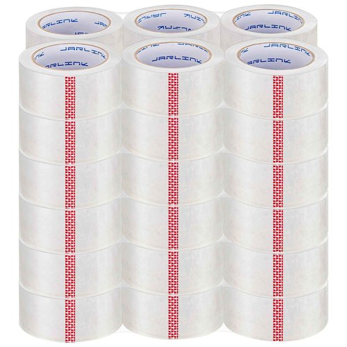 JARLINK Clear Packing Tape (36 Rolls), Heavy Duty Packaging Tape for Shipping Packaging Moving Sealing, Stronger & Thicker 2.8mil, 1.88 inches Wide, 60 Yards Per Roll, 2160 Total Yards