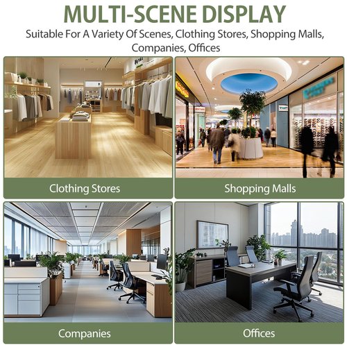 39.4 Inch Front Desk Reception Counter for Small Spaces with LED Light, Front Counter Desk with Lockable Drawer, Modern Retail Counter Checkout for Lobby Salon, Retail Home Office Reception Room