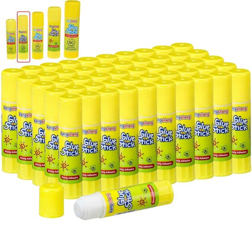 300 Pcs White Glue Stick Washable Glue Stick for Crafts Home School Classroom Students Teachers Employees Scrapbooking Crafting Supplies, 0.32 Ounce
