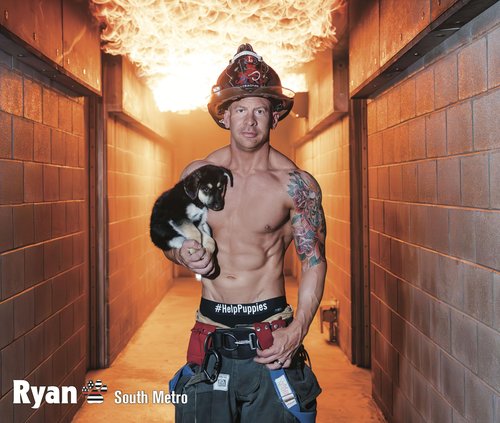 2026 Fire Rescue Dogs Calendar