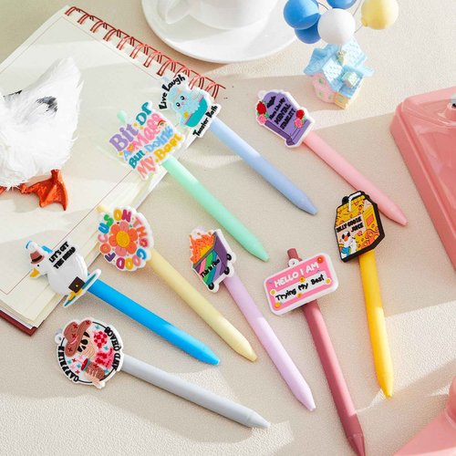 ReliThick 36 Pcs Dumpster Fire Pen Bulk Funny Pens for Work Office Appreciation Gift for Thank You Colleagues, Employees, Coworker, Teachers, Nurse Desk Accessories(Funny)
