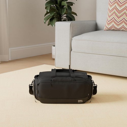 Mission Darkness Faraday Duffel Bag - Military-Grade RF Shielding with 4 Detachable Pockets | Protects Large Electronics & Mobile Devices