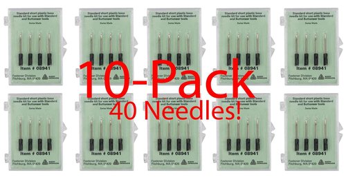 Avery Dennison Standard Tagging Gun Replacement Needles,10-Pack - Each Pack Contains 4 Needless for a Total of 40- Avery Dennison # 08941 Needles