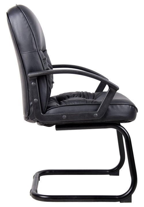 Boss Office Products Chairs Guest Seating, Unspecified, Black