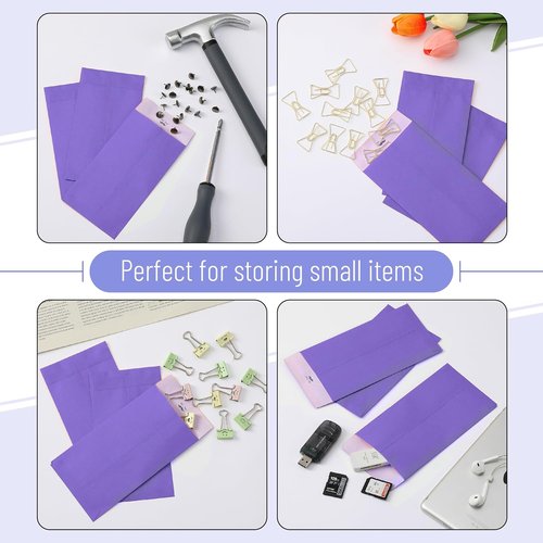 Mr. Pen Money Envelopes - Self-Adhesive Kraft Paper Cash Envelopes | 100 Pack, 6.5" x 3.5" for Budgeting & Organizing