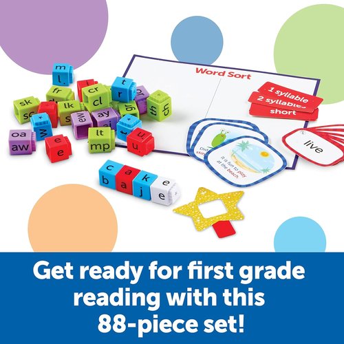 Learning Resources Skill Builders 1st Grade Reading Set - 88 Pieces for Ages 6+ | Engaging Homeschool & Classroom Learning Materials