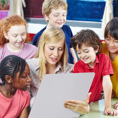 24 Pack Dry Erase XY Axis Graph Lap Boards 9'' x 12'' Double Sided White Boards Dry Erase Lapboards Math Student White Boards Double Sided Dry Erase Board with Erasers for School Classroom Supplies