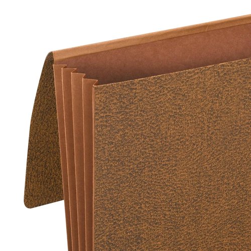 Smead Classic Expanding File Wallet with Flap and Cord Closure, 5-1/4" Expansion, Legal Size, Redrope, 10 per Box (71376)