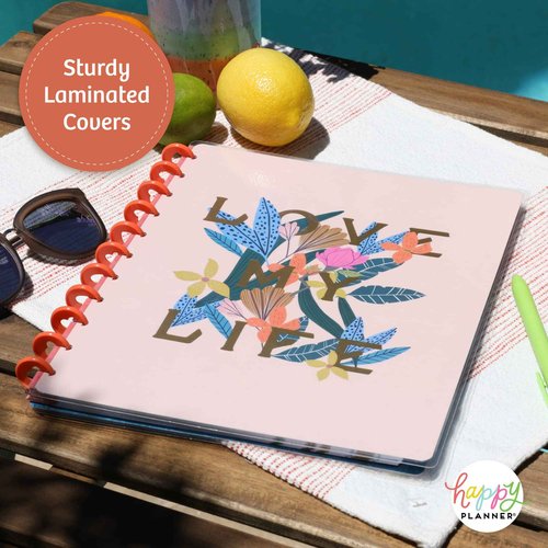 Happy Planner Notebook with Dividers for Work