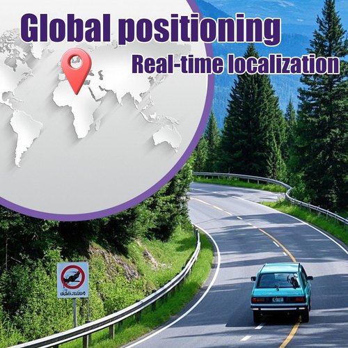 GPS Tracker for Vehicles,Cars,Kids,Pets,and Motorcycles | Real-Time Location Tracking | No Monthly Fee No Subscription | Mini Hidden GPS Tracker Device for Car,Dog,Elderly,and Personal Use
