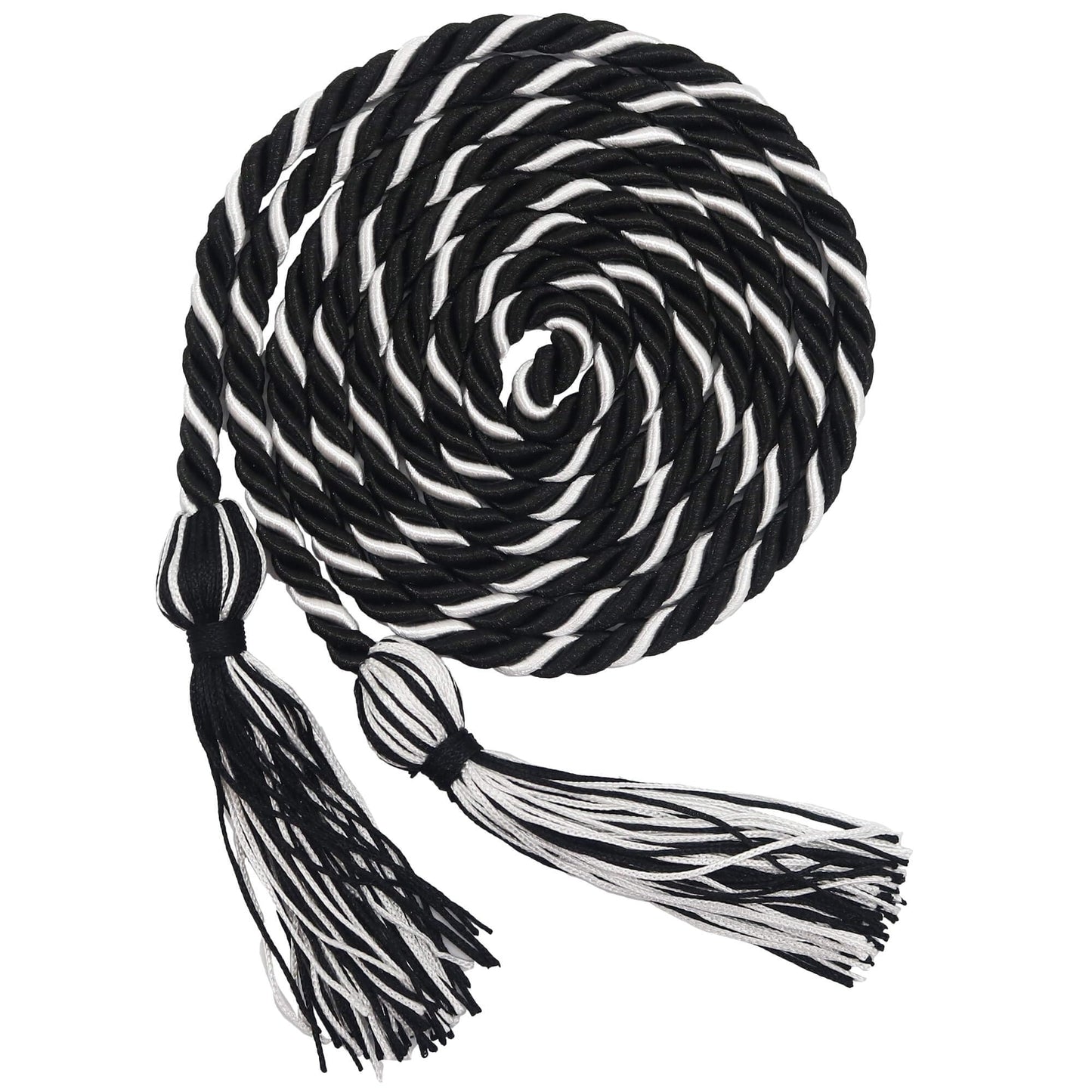 GraduationMall Graduation Honor Cord 68" Blackwhite