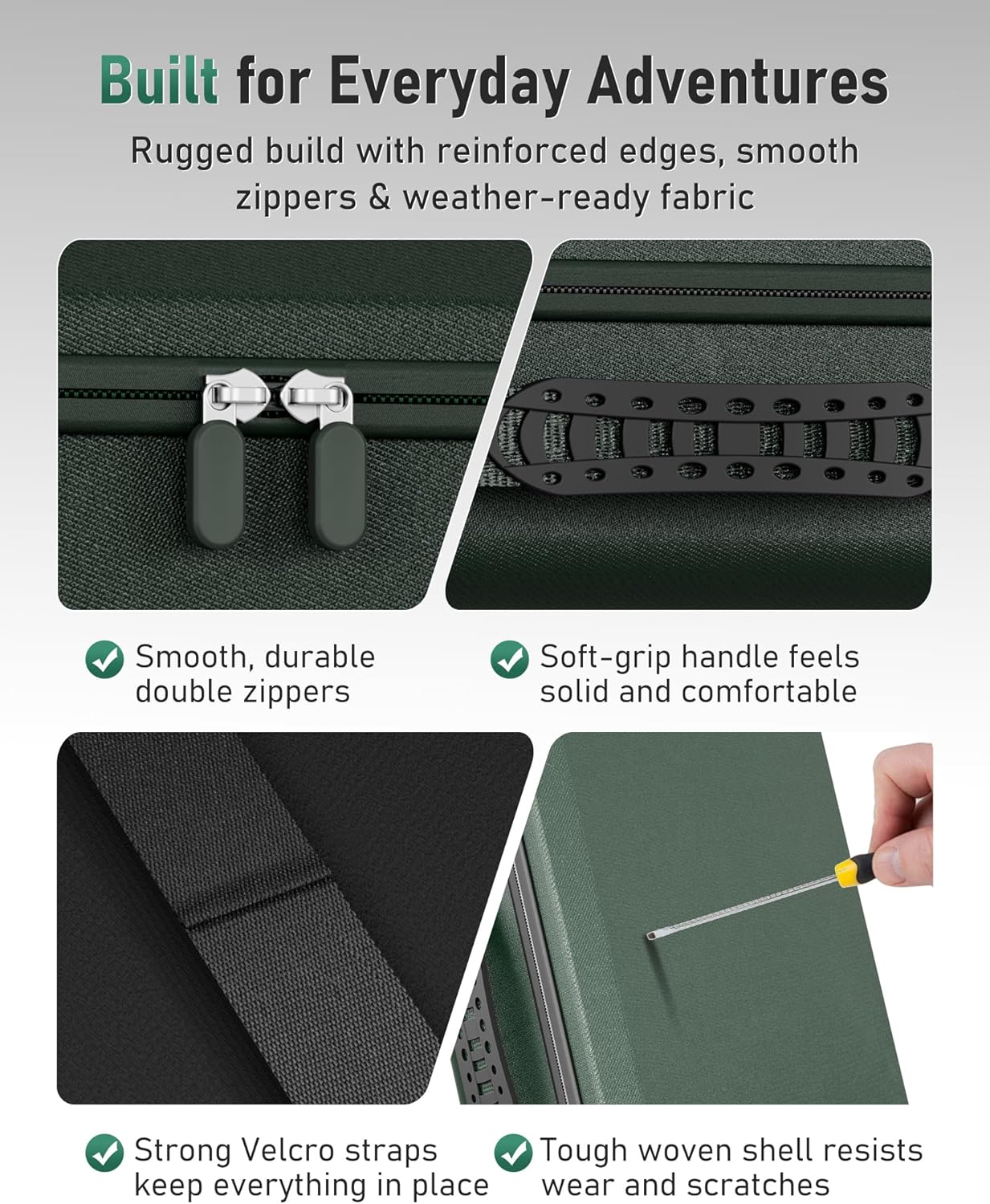 Starlink Standard Gen 3 Carrying Case - Lightweight Travel Organizer Bag for Dish & Accessories | Dustproof Nylon with EVA Compartments