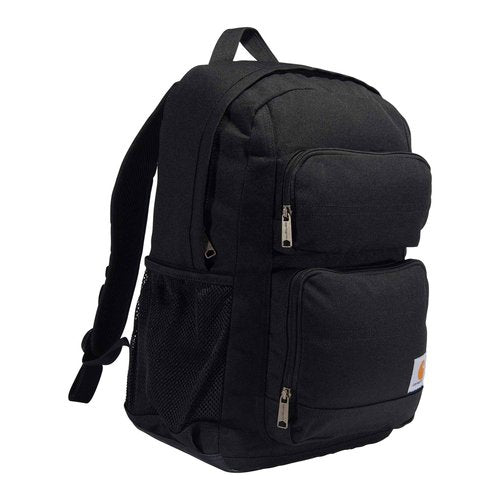 Carhartt 27L Single-Compartment Backpack, Durable Pack with Laptop Sleeve and Duravax Abrasion Resistant Base, Black