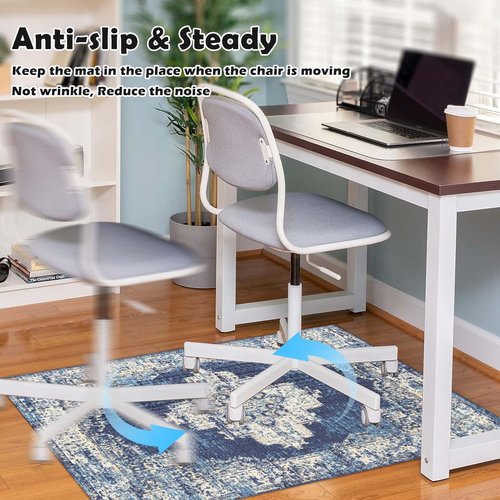 Xyrjova Office Chair Mat,Carpet Computer Chair Mat On Carpet Desk Chair Rug for Carpeted Floors