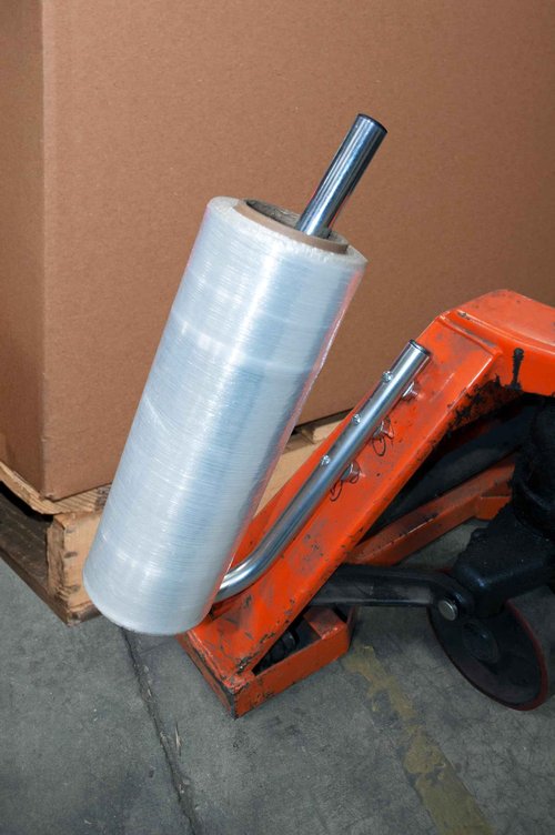Stretch Wrap Holder w/High-Strength Magnets - Fits up to 20" Stretch Film - Rack Mountable - EP-770 - Made in USA