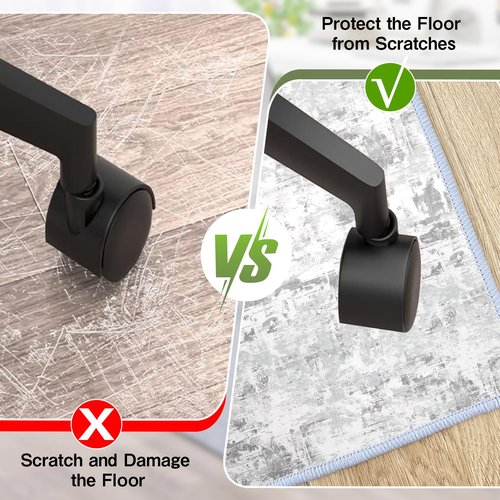 WTHYGB Office Chair Mat for Hardwood Floor Abstract Washable Desk Throw Rug for Rolling Chair Non-Slip Computer Chair Protector 48”x60”