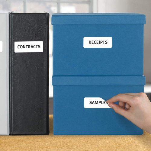 Avery Removable ID Labels - Sure Feed Technology with Removable Adhesive | 1" x 2-5/8", 750 Labels