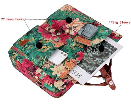 Baosha Multicoloured 17inch Laptop Computer Bag Messenger Bag Briefcase for Women BC-07 (BS)